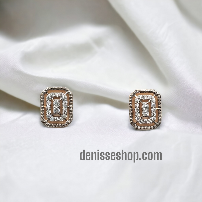 Elegant White Stones Earrings E87