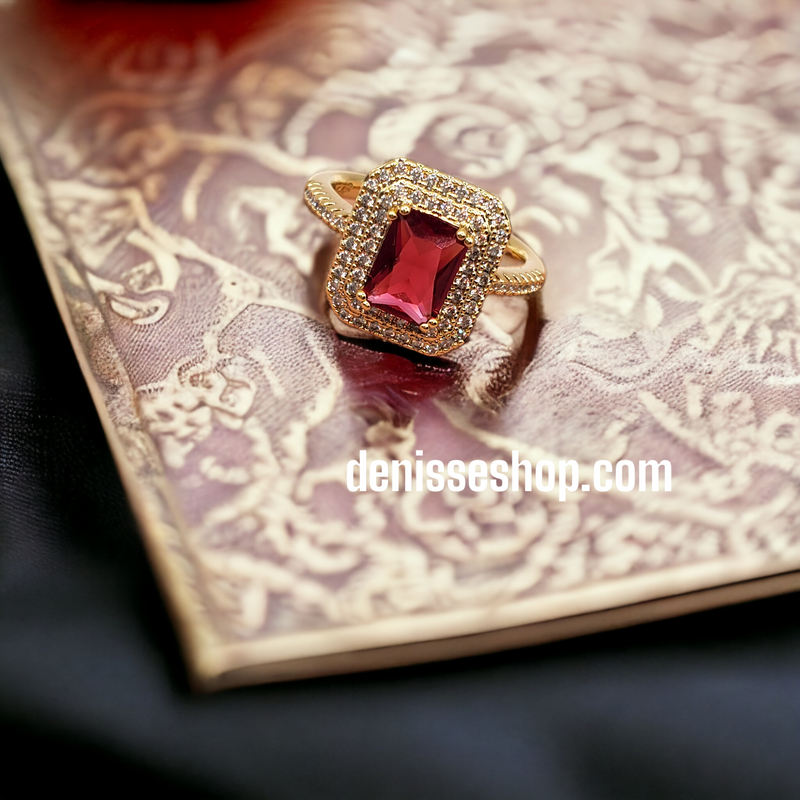 Red stone Ring RG37