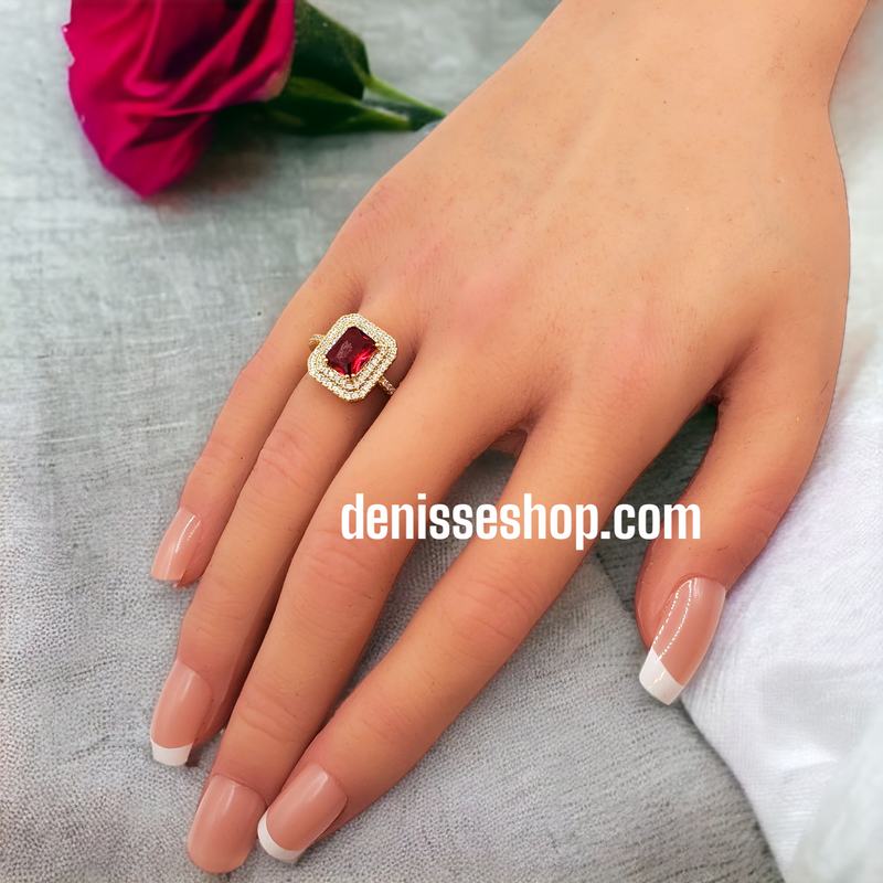 Red stone Ring RG37