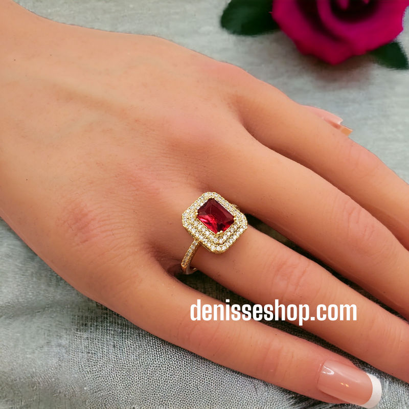 Red stone Ring RG37