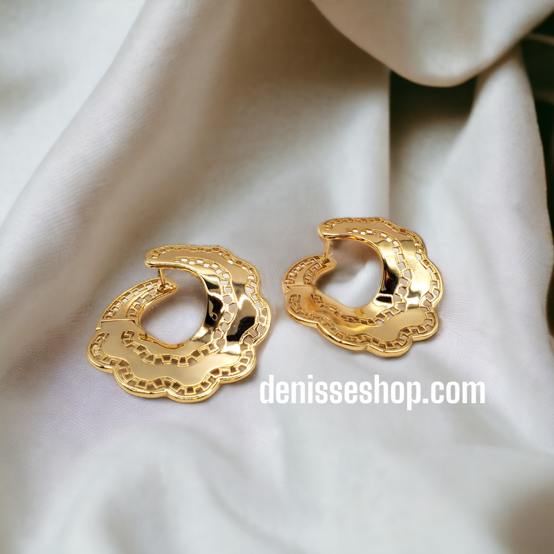 GOLD HOOPS HP77