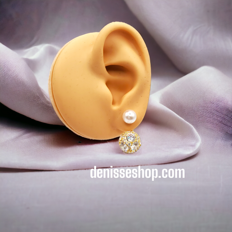 Gold Earrings E153