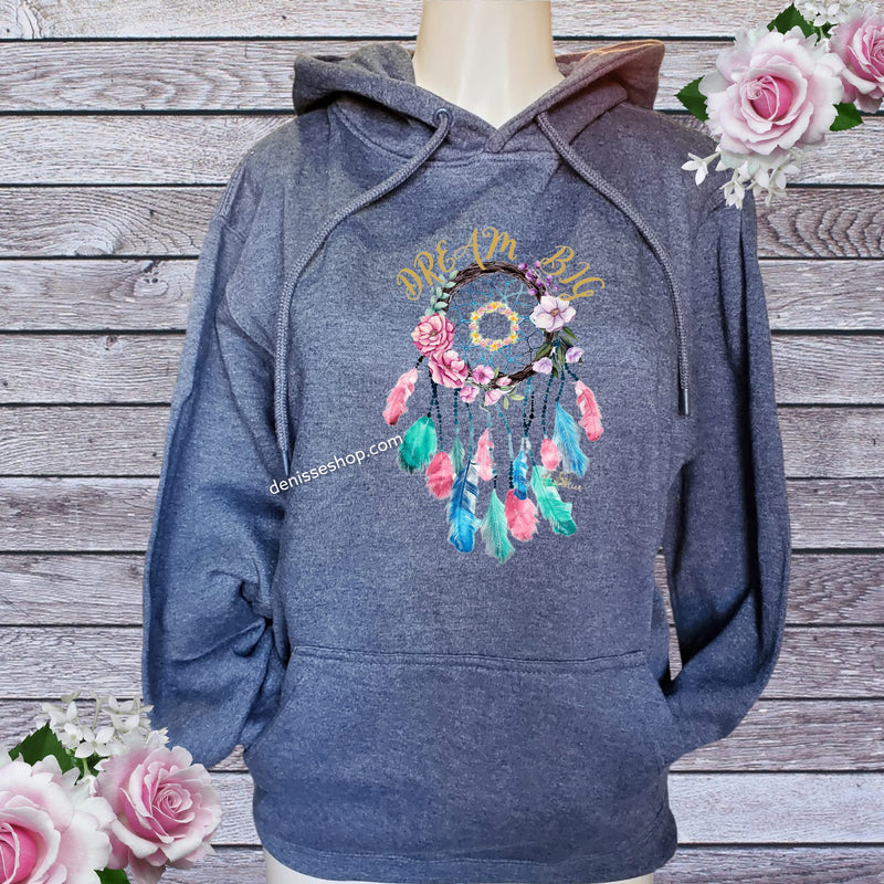 DENISSE BOUTIQUE HOODIE SWEATSHIRT DREAM BIG SH015