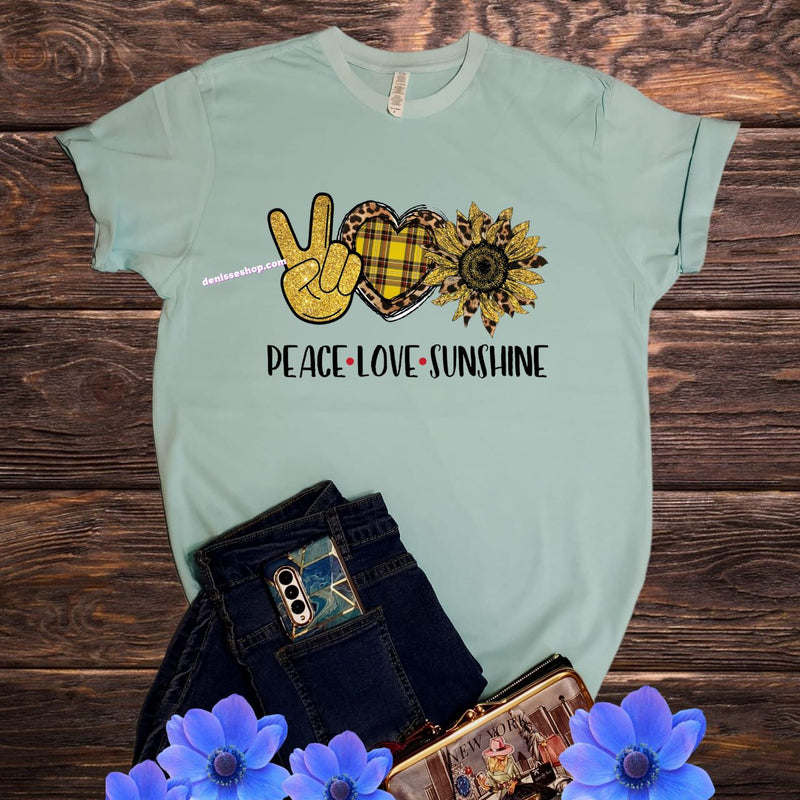 DENISSE BOUTIQUE BLUSA DE DAMA "PEACE LOVE SUNSHINE" PL018