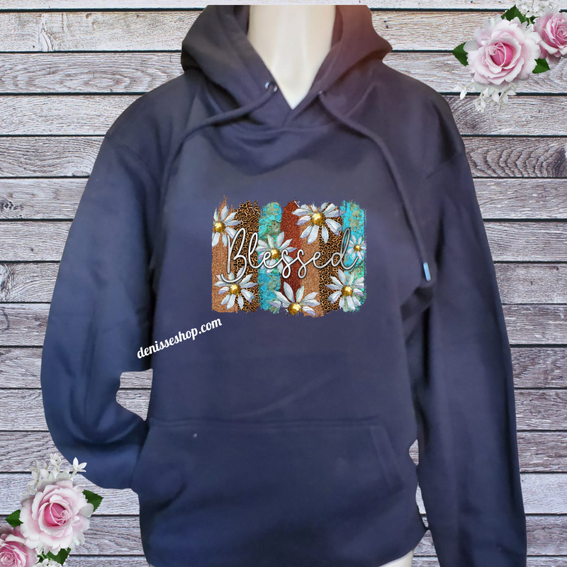 DENISSE BOUTIQUE HOODIE SWEATSHIRT BLESSED SH021