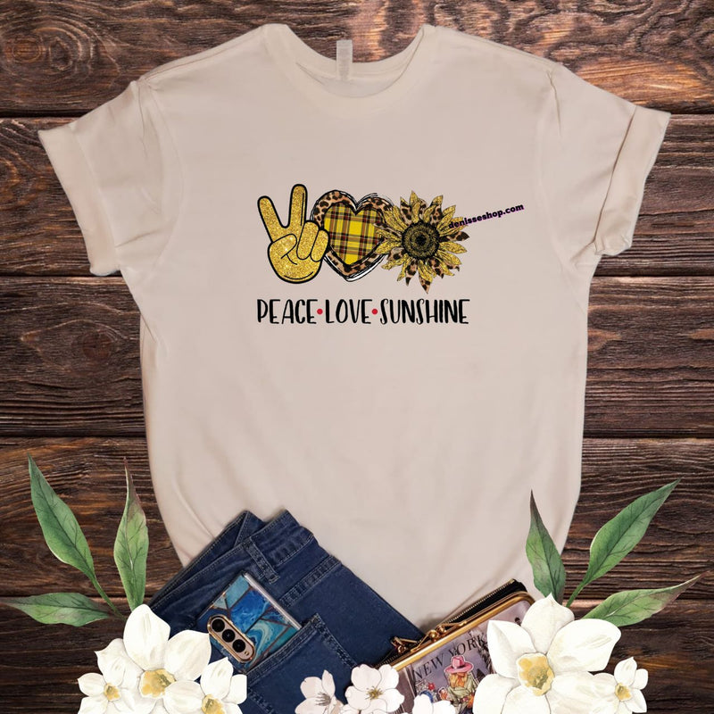 DENISSE BOUTIQUE BLUSA DE DAMA "PEACE LOVE SUNSHINE" PL018