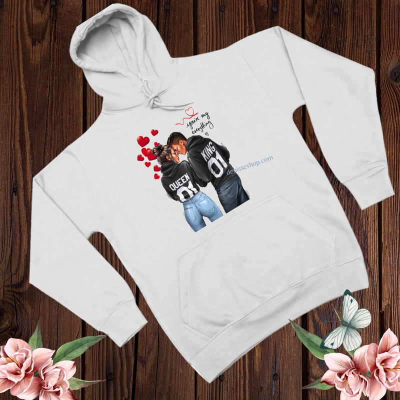 DENISSE BOUTIQUE HOODIE SWEATSHIRT "YOU´RE MY EVERTHING" SH034