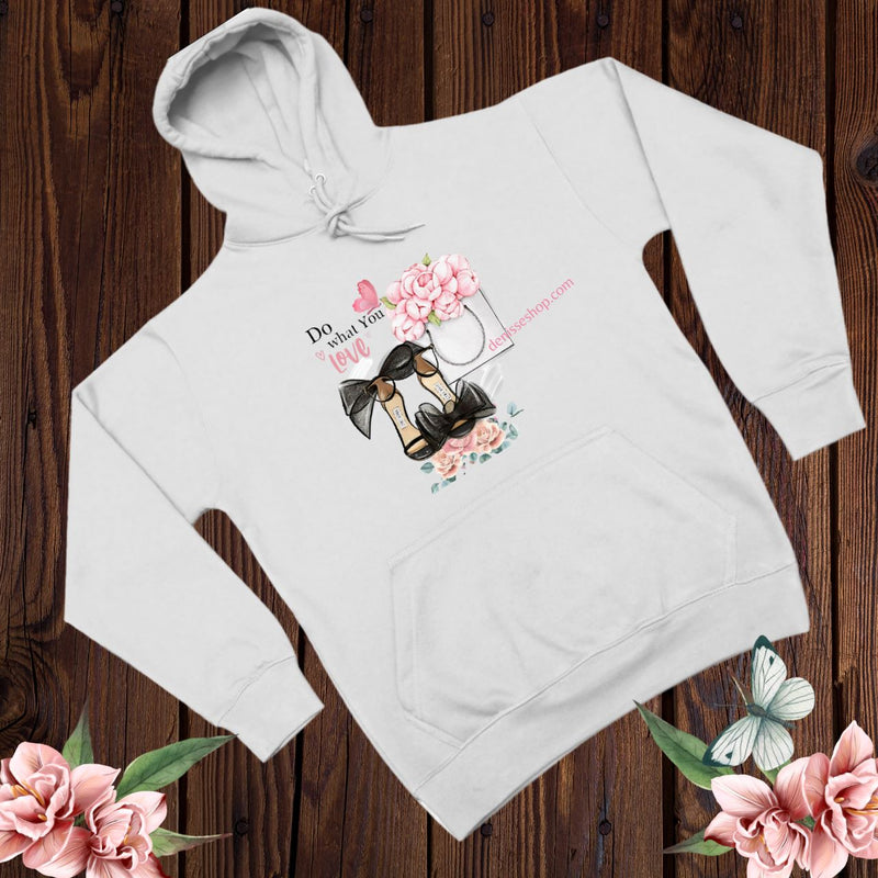 DENISSE BOUTIQUE HOODIE SWEATSHIRT "DO WHAT YOU LOVE" SH037