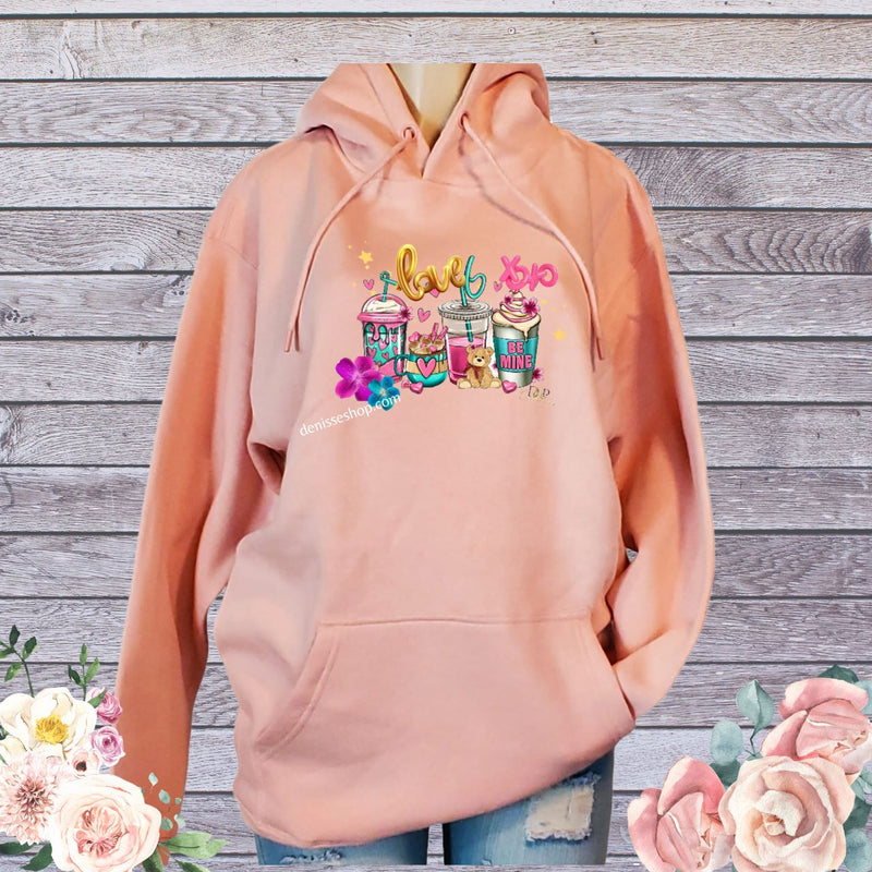 DENISSE BOUTIQUE HOODIE SWEATSHIRT "XOXO" SH030