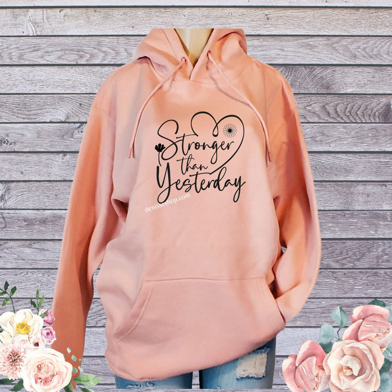 DENISSE BOUTIQUE HOODIE SWEATSHIRT YESTERDAY SH024