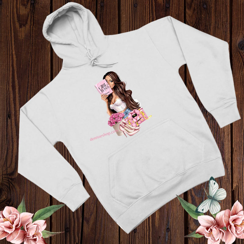 DENISSE BOUTIQUE HOODIE SWEATSHIRT "THE BOSS" SH027