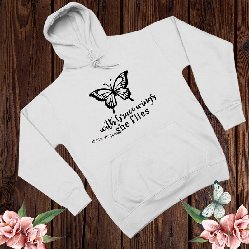 DENISSE BOUTIQUE HOODIE SWEATSHIRT WINGS SH022