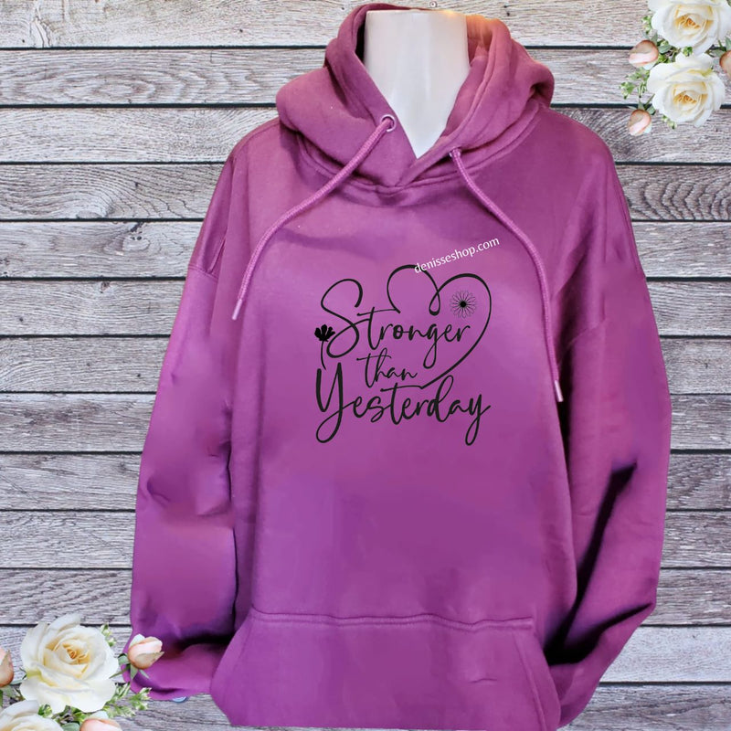 DENISSE BOUTIQUE HOODIE SWEATSHIRT YESTERDAY SH024