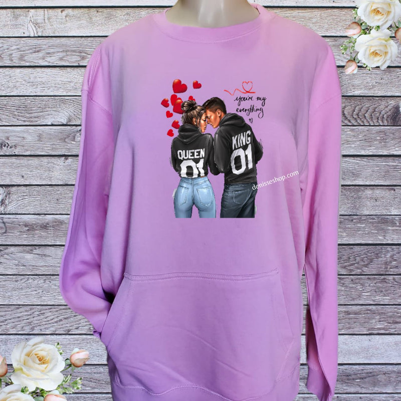 DENISSE BOUTIQUE SWEATSHIRT "YOU´RE MY EVERTHING" SN034