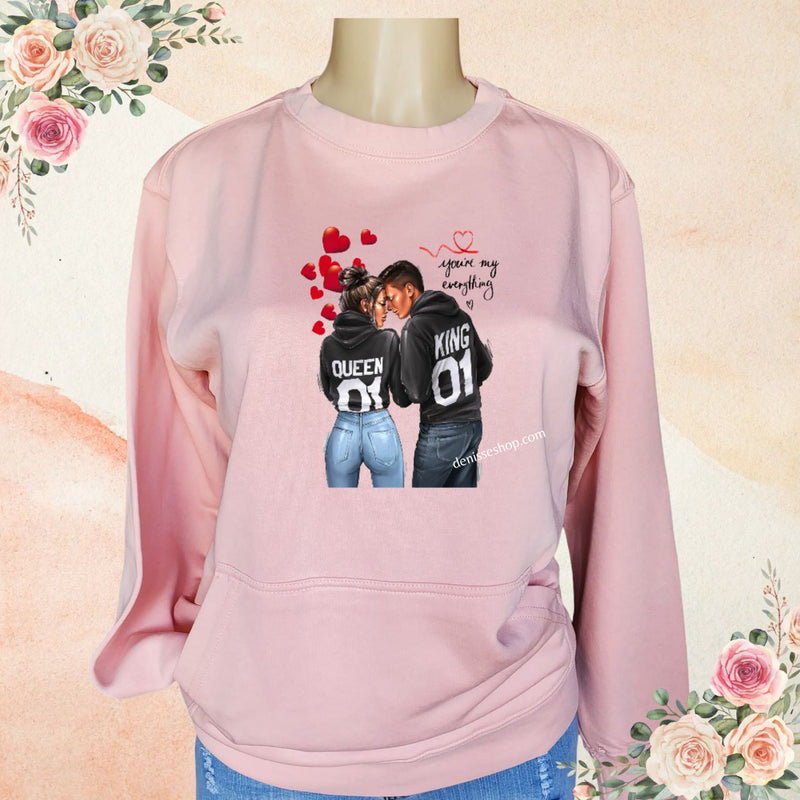 DENISSE BOUTIQUE SWEATSHIRT "YOU´RE MY EVERTHING" SN034