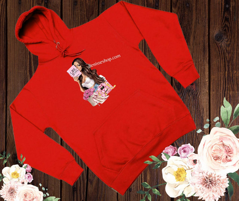 DENISSE BOUTIQUE HOODIE SWEATSHIRT "THE BOSS" SH027