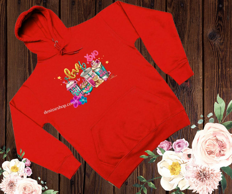 DENISSE BOUTIQUE HOODIE SWEATSHIRT "XOXO" SH030