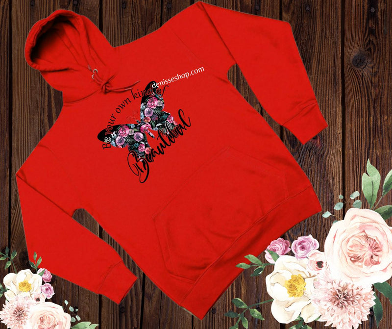 DENISSE BOUTIQUE HOODIE SWEATSHIRT "BEAUTIFUL" SH035