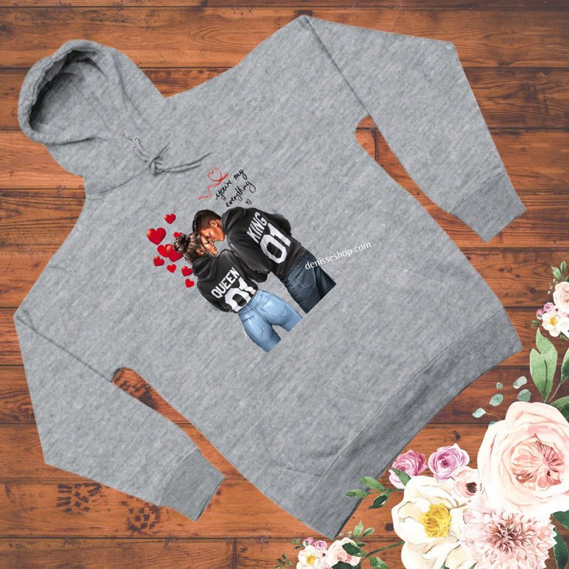 DENISSE BOUTIQUE HOODIE SWEATSHIRT "YOU´RE MY EVERTHING" SH034