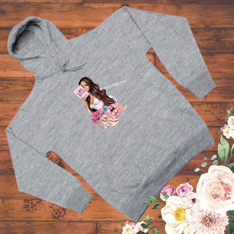 DENISSE BOUTIQUE HOODIE SWEATSHIRT "THE BOSS" SH027