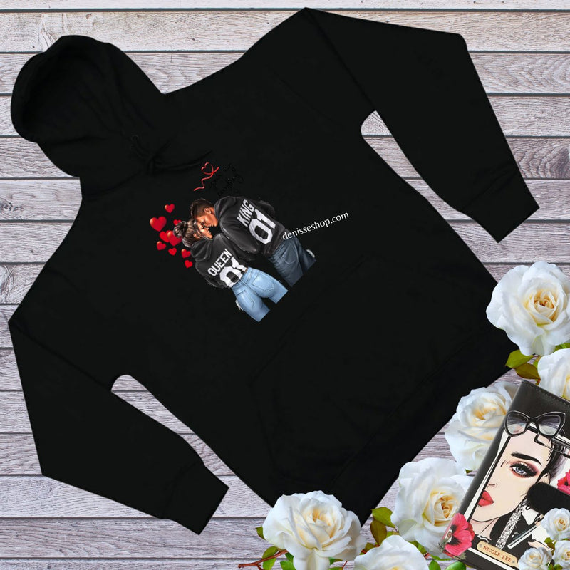 DENISSE BOUTIQUE HOODIE SWEATSHIRT "YOU´RE MY EVERTHING" SH034