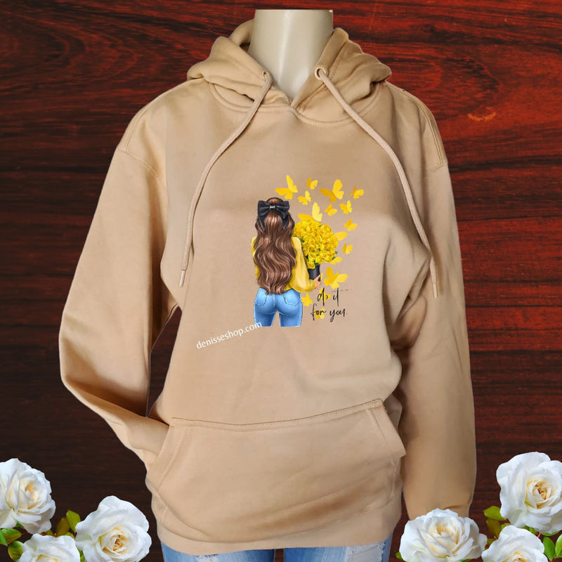 DENISSE BOUTIQUE HOODIE SWEATSHIRT "DO IT FOR YOU" SH038