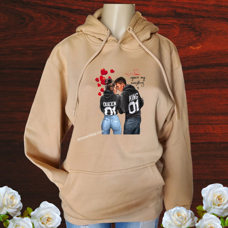 DENISSE BOUTIQUE HOODIE SWEATSHIRT "YOU´RE MY EVERTHING" SH034