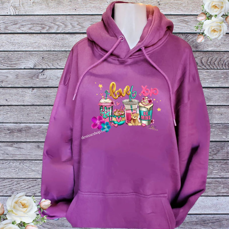 DENISSE BOUTIQUE HOODIE SWEATSHIRT "XOXO" SH030