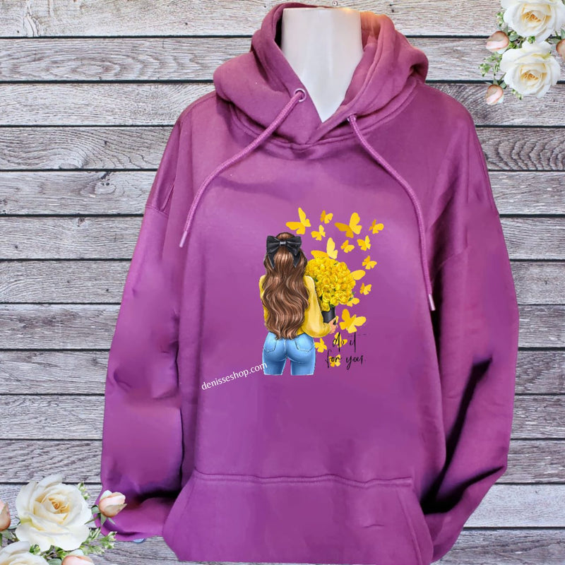 DENISSE BOUTIQUE HOODIE SWEATSHIRT "DO IT FOR YOU" SH038