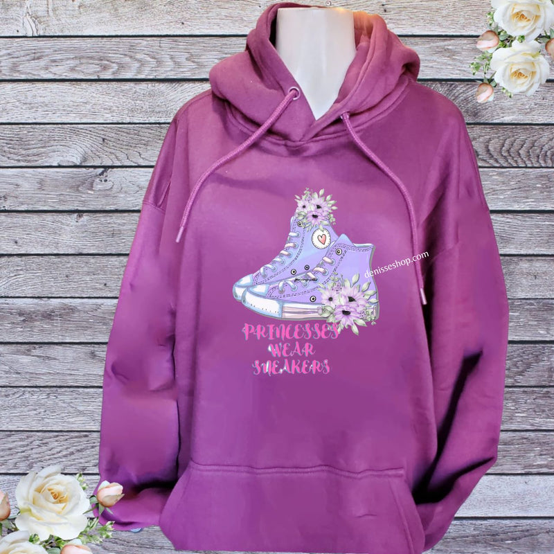 DENISSE BOUTIQUE HOODIE SWEATSHIRT "PRINCESSES" SH036