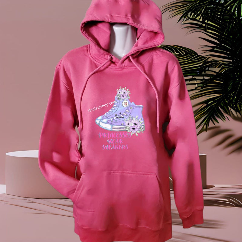 DENISSE BOUTIQUE HOODIE SWEATSHIRT "PRINCESSES" SH036