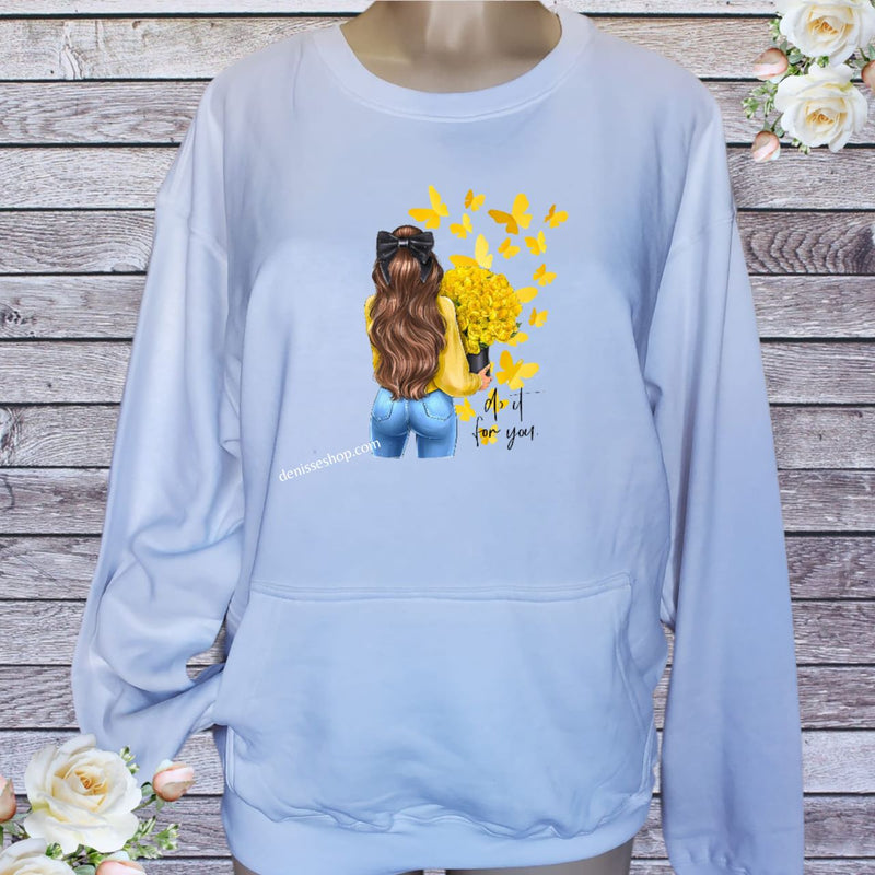 DENISSE BOUTIQUE SWEATSHIRT "DO IT FOR YOU" SN038