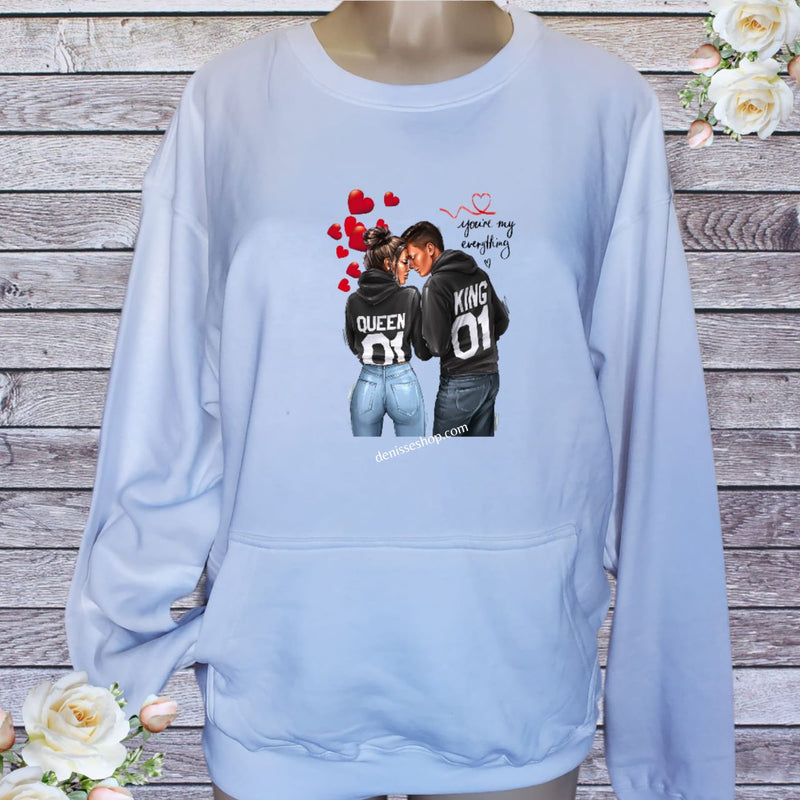 DENISSE BOUTIQUE SWEATSHIRT "YOU´RE MY EVERTHING" SN034