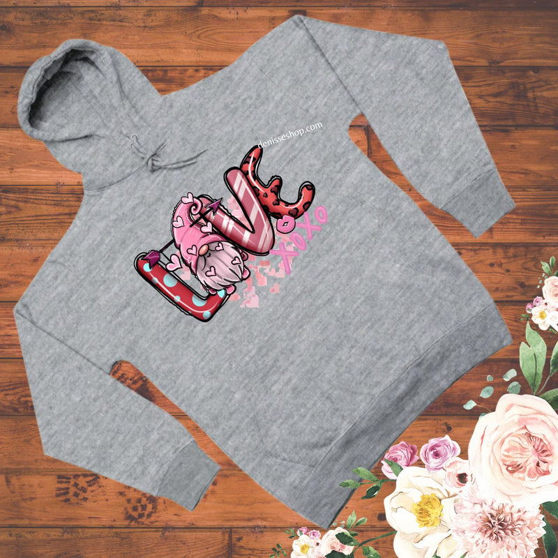 DENISSE BOUTIQUE HOODIE SWEATSHIRT LOVE AND HUGS SH042