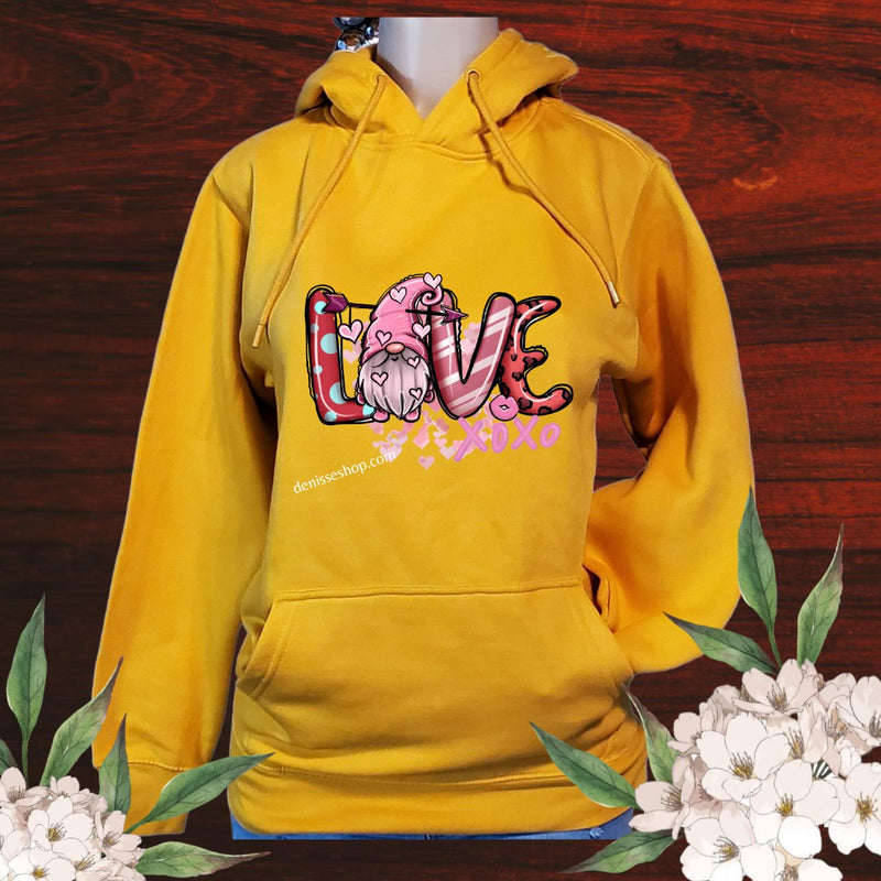 DENISSE BOUTIQUE HOODIE SWEATSHIRT LOVE AND HUGS SH042