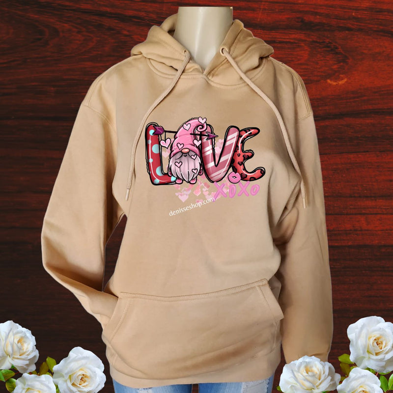 DENISSE BOUTIQUE HOODIE SWEATSHIRT LOVE AND HUGS SH042