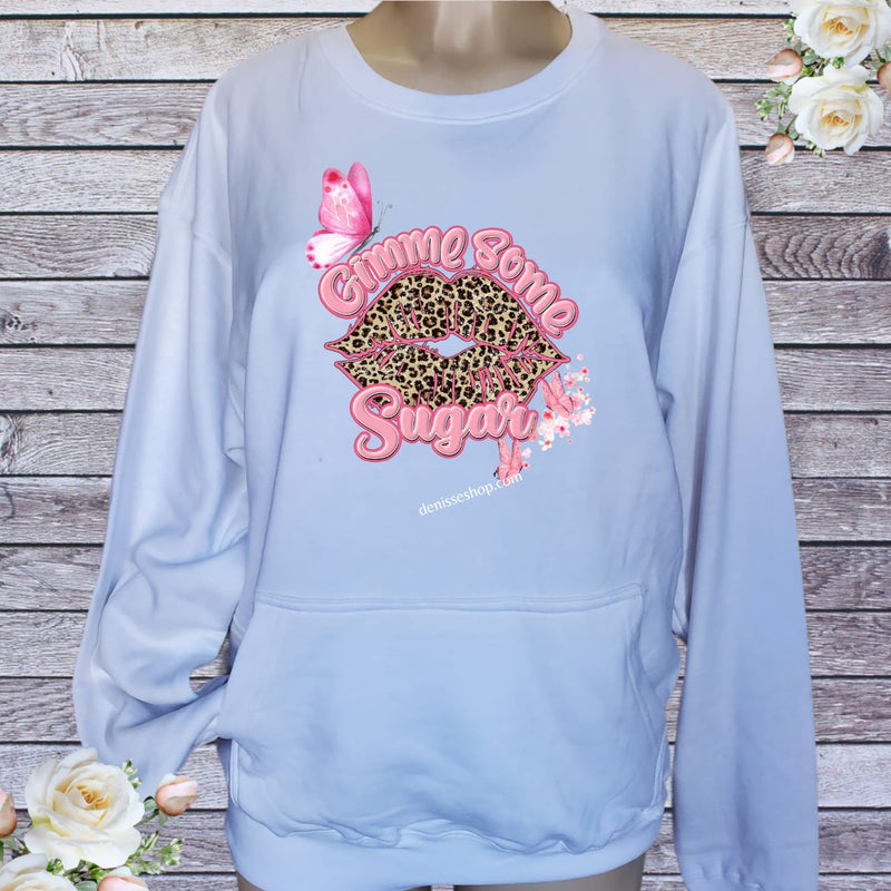 DENISSE BOUTIQUE SWEATSHIRT GIMME SOME SUGAR SN041