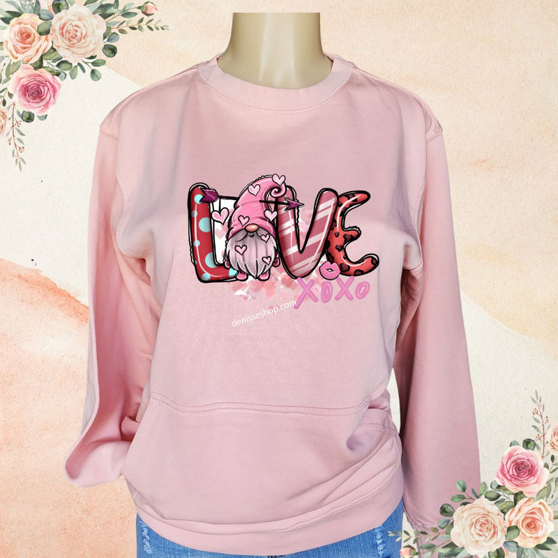 DENISSE BOUTIQUE SWEATSHIRT LOVE AND HUGS SN042