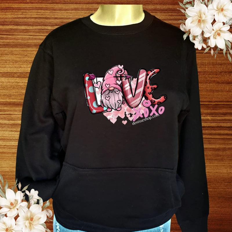 DENISSE BOUTIQUE SWEATSHIRT LOVE AND HUGS SN042