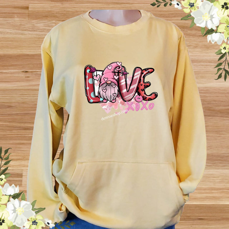 DENISSE BOUTIQUE SWEATSHIRT LOVE AND HUGS SN042