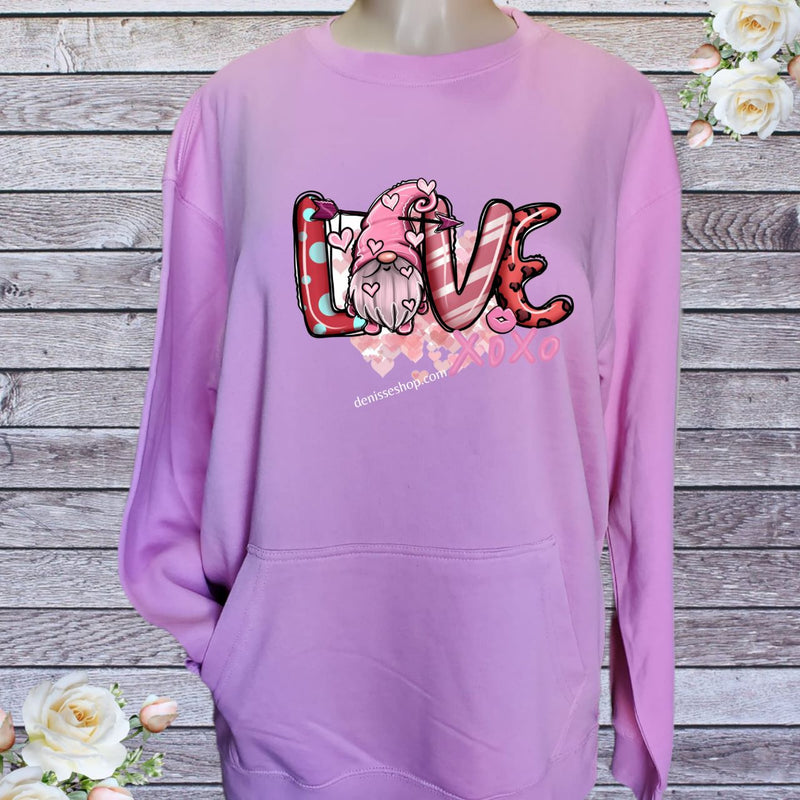 DENISSE BOUTIQUE SWEATSHIRT LOVE AND HUGS SN042