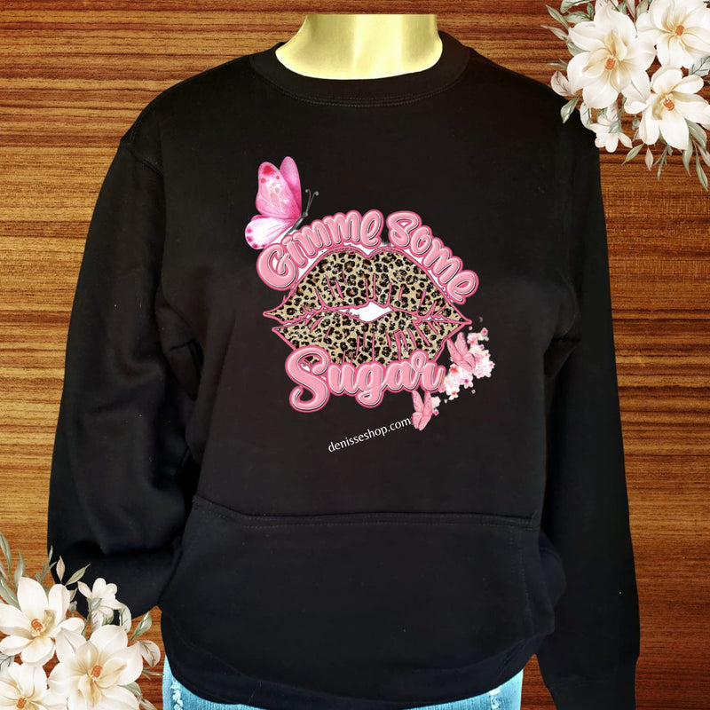 DENISSE BOUTIQUE SWEATSHIRT GIMME SOME SUGAR SN041