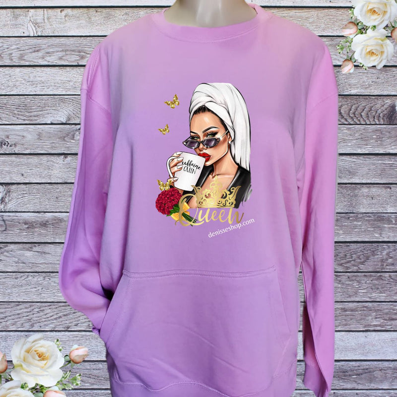 DENISSE BOUTIQUE SWEATSHIRT QUEEN OF THE MOMENT SN043