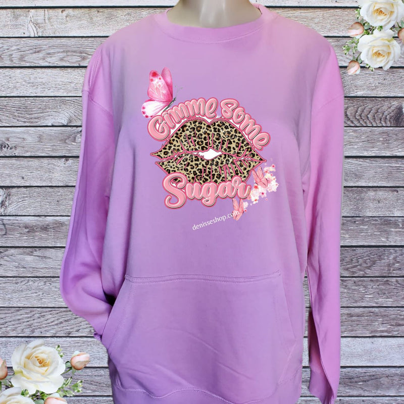 DENISSE BOUTIQUE SWEATSHIRT GIMME SOME SUGAR SN041