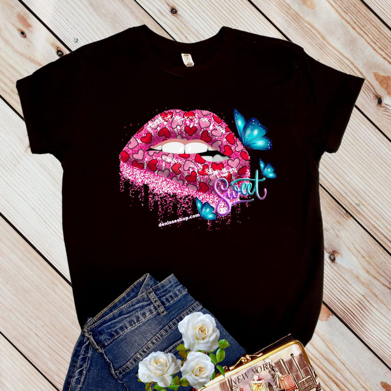 DENISSE BOUTIQUE BLUSA DE DAMA SWEET LIPS PL044