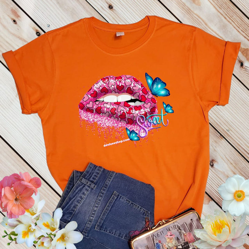 DENISSE BOUTIQUE BLUSA DE DAMA SWEET LIPS PL044