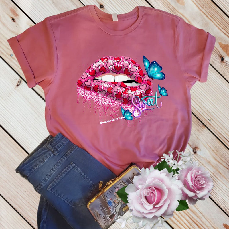 DENISSE BOUTIQUE BLUSA DE DAMA SWEET LIPS PL044