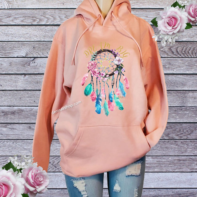 DENISSE BOUTIQUE HOODIE SWEATSHIRT DREAM BIG SH015