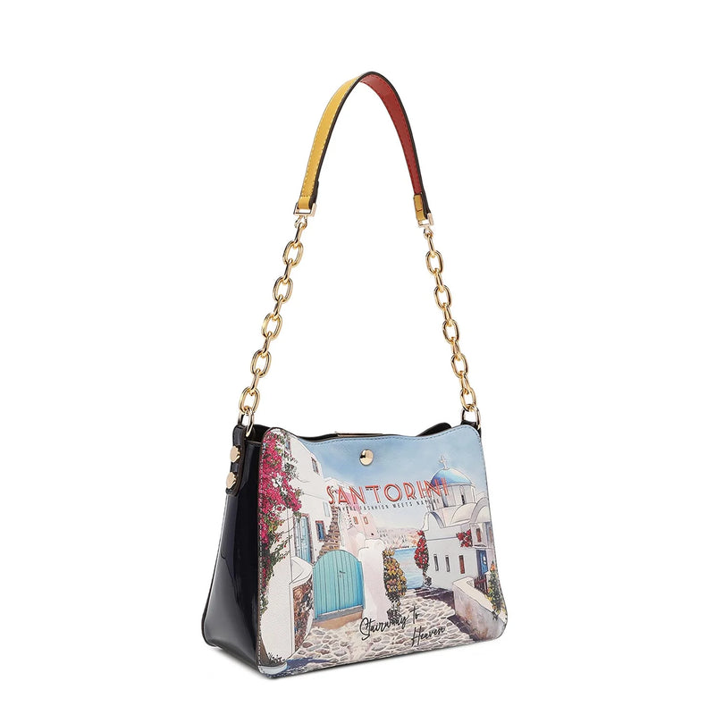 NICOLE LEE SQUARE SHOULDER BAG