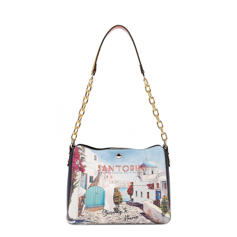 NICOLE LEE SQUARE SHOULDER BAG